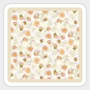 Light Roses Sticker